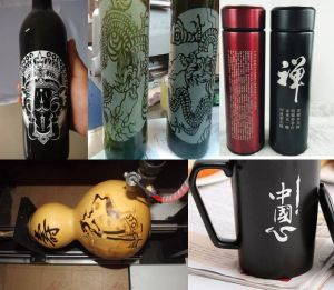 开封尉氏县酒瓶葫芦工艺品激光雕刻机